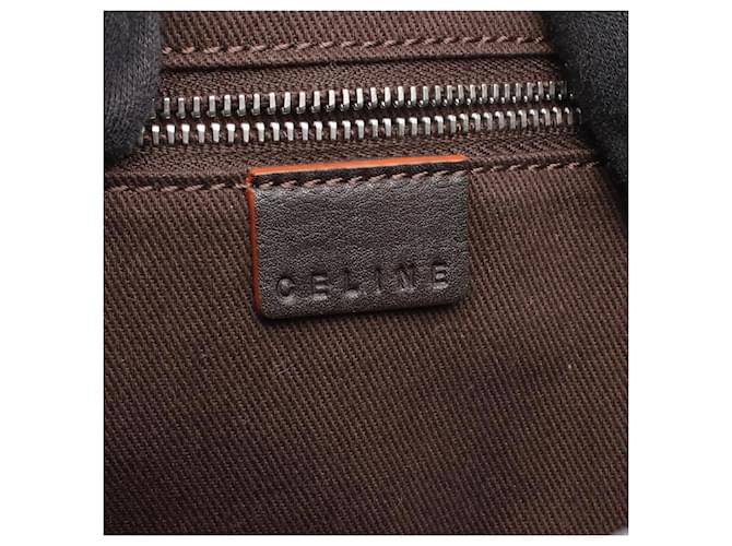 Céline Borsa Tote Macadam Celine Marrone - vista 4