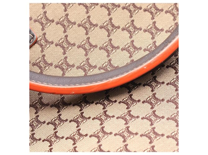Céline Borsa Tote Macadam Celine Marrone - vista 5
