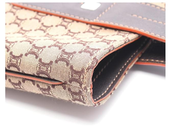 Céline Borsa Tote Macadam Celine Marrone - vista 6