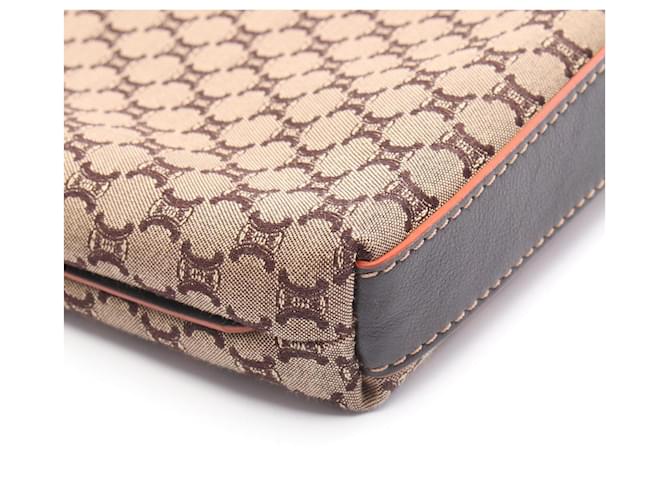 Céline Borsa Tote Macadam Celine Marrone - vista 7