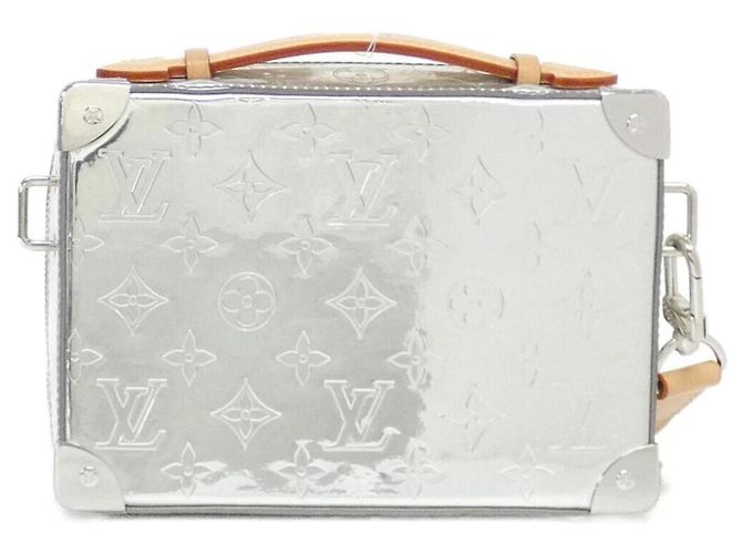 Sac à bandoulière Soft Trunk avec poignée miroir Monogram Louis Vuitton Argenté - vue 2