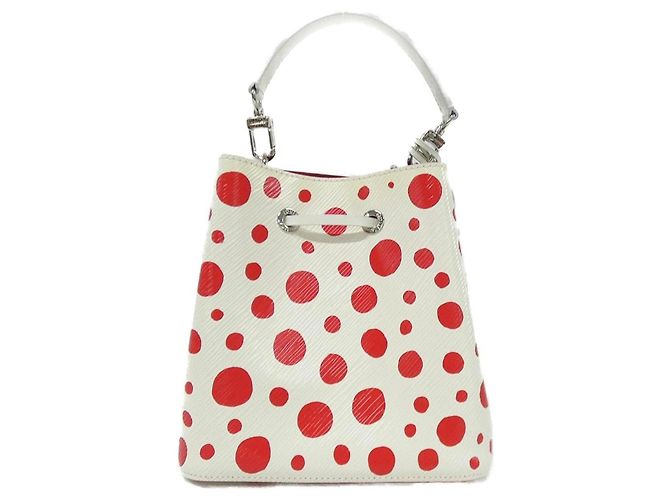Néonoé Borsa a Spalla Epi Neo Noe BB di Louis Vuitton Bianco Rosso - vista 2
