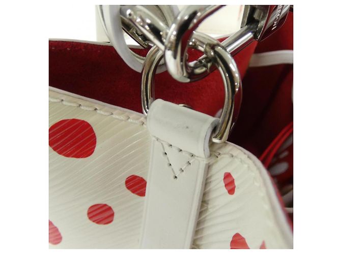 Néonoé Borsa a Spalla Epi Neo Noe BB di Louis Vuitton Bianco Rosso - vista 4