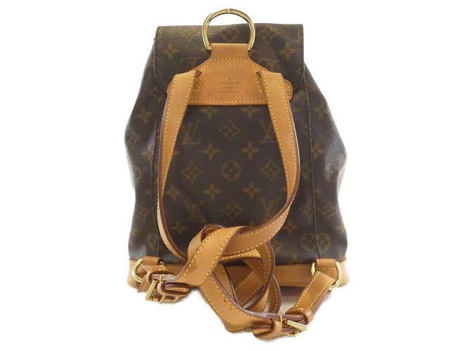 Louis Vuitton Monogram Montsouris MM Rucksack Braun - Ansicht 2