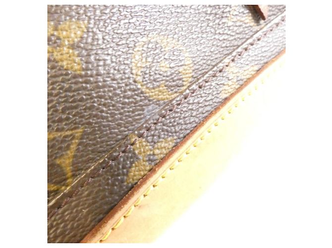 Louis Vuitton Monogram Montsouris MM Rucksack Braun - Ansicht 5