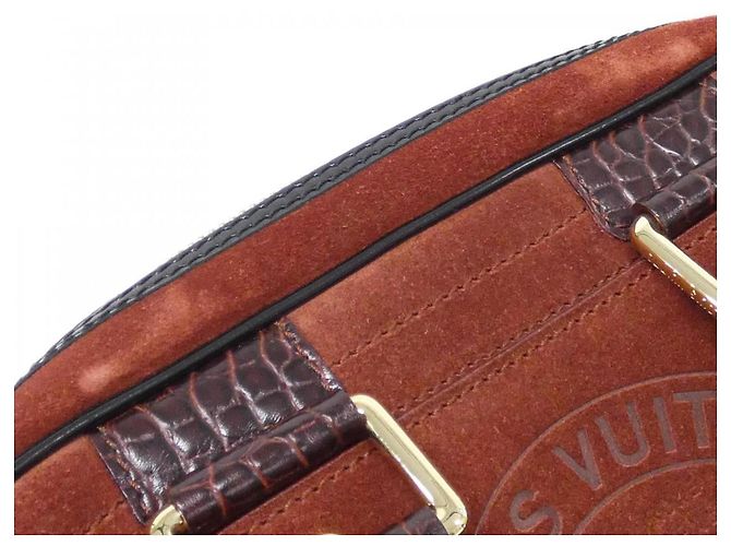 Borsa a mano Stamp PM M95238 Louis Vuitton Marrone - vista 5