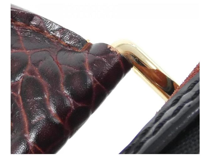 Borsa a mano Stamp PM M95238 Louis Vuitton Marrone - vista 8
