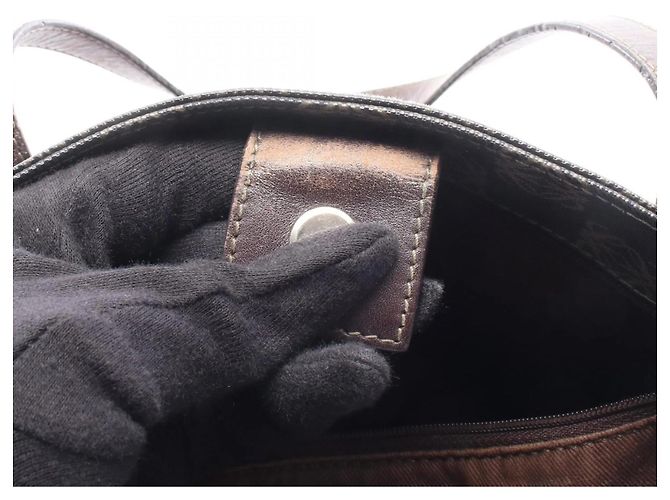 Borsa Tote Anagram Repeat Loewe Marrone - Ansicht 6