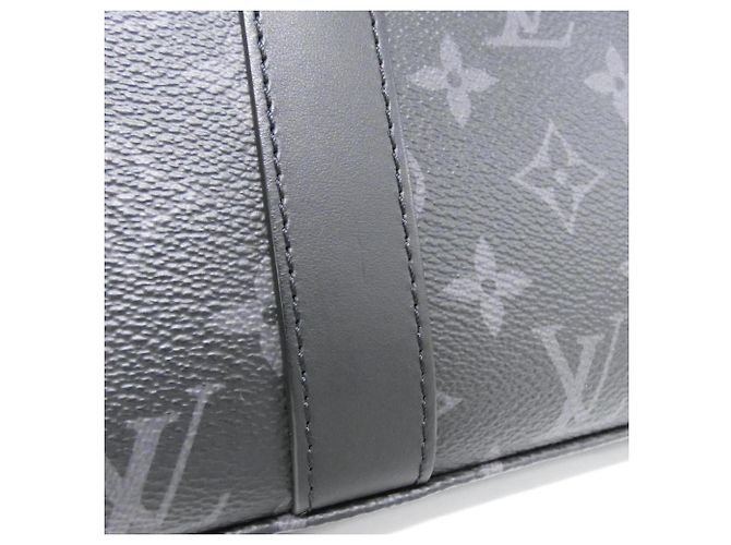 Borsa Cross Sac Plat Monogram Eclipse Louis Vuitton Nero - vista 5