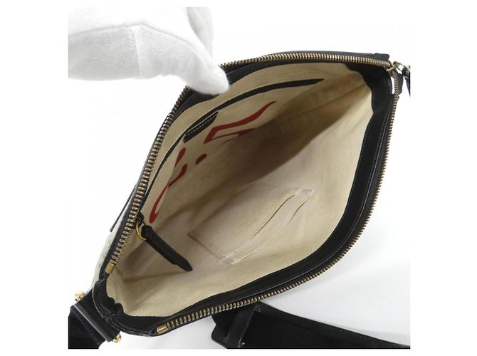 Borsa a spalla Gucci in tela GG Supreme beige - vista 9