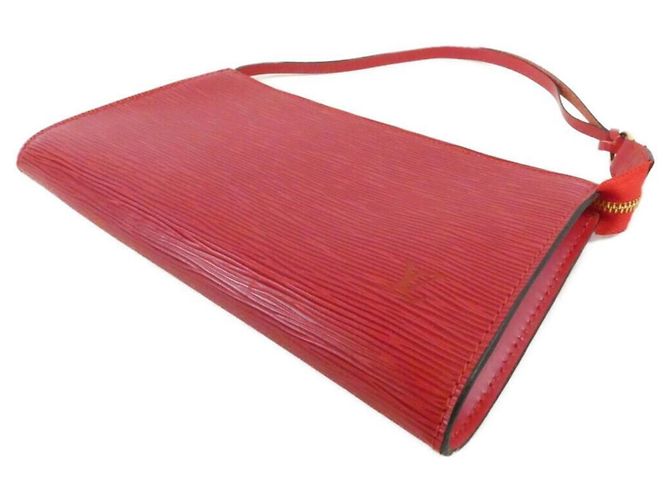 Pochette Accessori Epi Louis Vuitton Rosso - vista 3