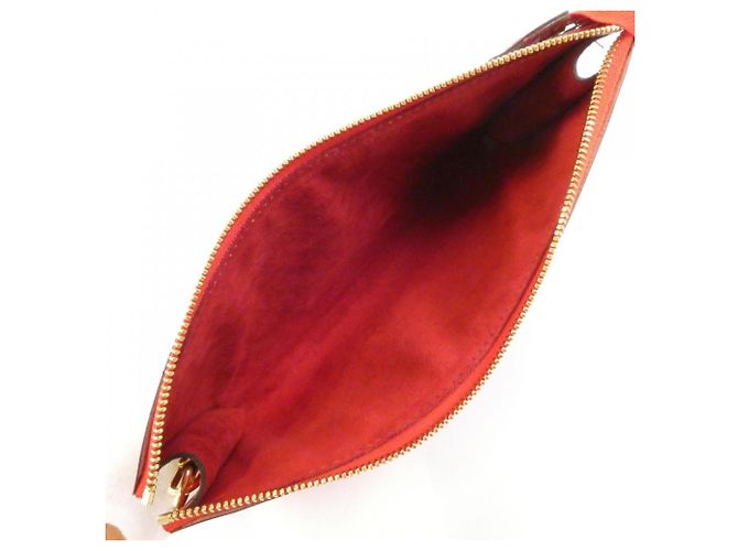 Pochette Accessori Epi Louis Vuitton Rosso - vista 8