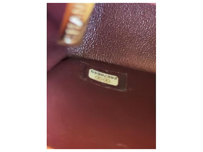 Timeless Peça muito rara. Bolsa Chanel Retangular com Aba em couro caviar preto - vista 13
