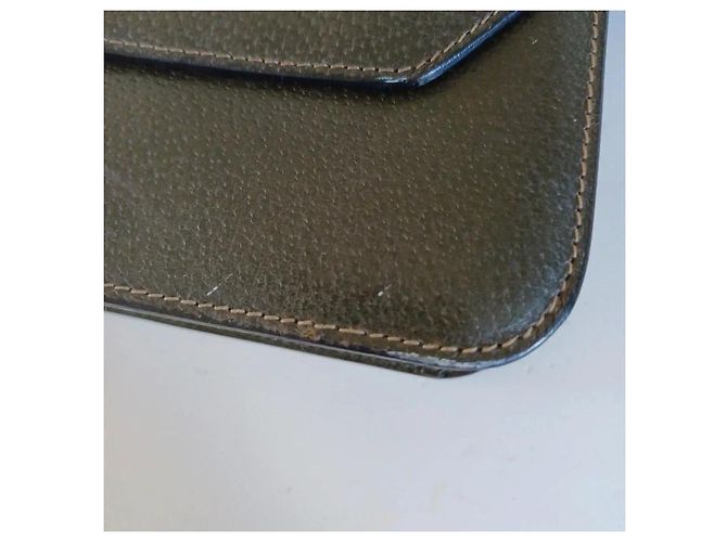 Borsa Box Jil Sander in pelle verde foresta Cachi - vista 16