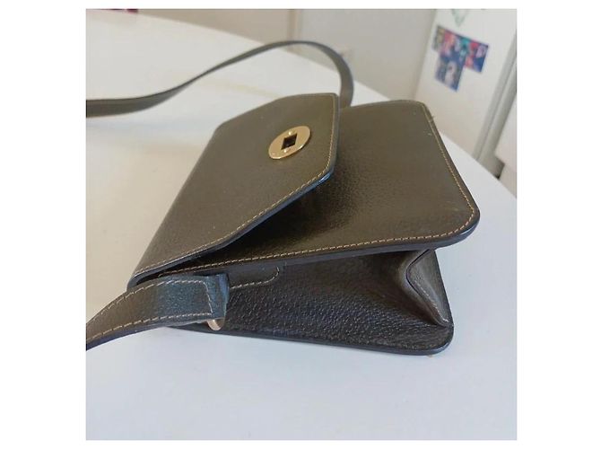 Borsa Box Jil Sander in pelle verde foresta Cachi - vista 2