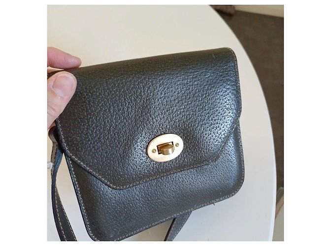 Borsa Box Jil Sander in pelle verde foresta Cachi - vista 3