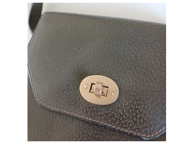 Borsa Box Jil Sander in pelle verde foresta Cachi - vista 4