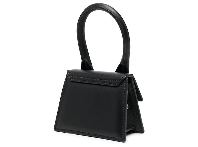 Jacquemus Le Chiquito Mini Pelle Mini Nero - vista 2