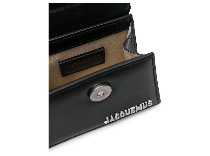 Jacquemus Le Chiquito Mini Pelle Mini Nero - vista 4