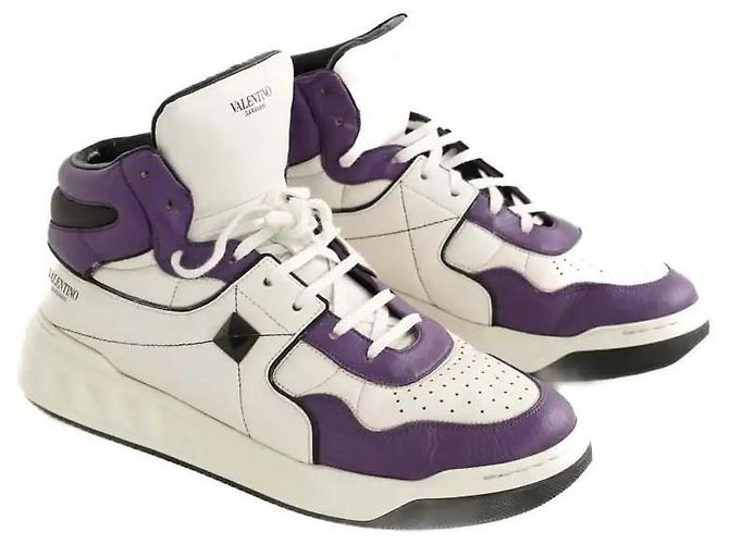 Valentino Baskets hautes blanches - vue 3