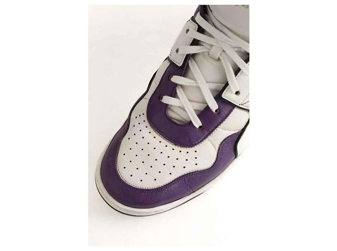 Valentino Baskets hautes blanches - vue 5