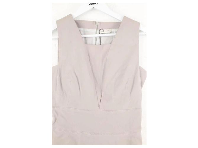 Maison Ullens Grey leather dress - view 2