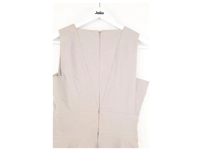 Maison Ullens Grey leather dress - view 4