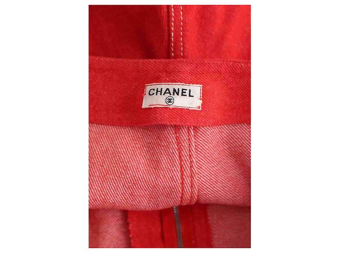 Chanel Roter Minirock - Ansicht 5