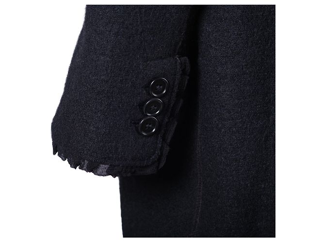 Set cappotto e vestito in lana nera Aspesi Nero - vista 12