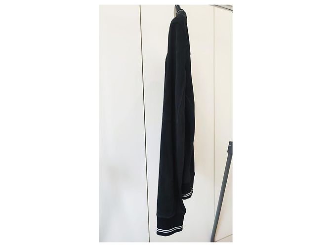 Bomber Dolce & Gabbana in camoscio (pelle di capra). Blu scuro - vista 12