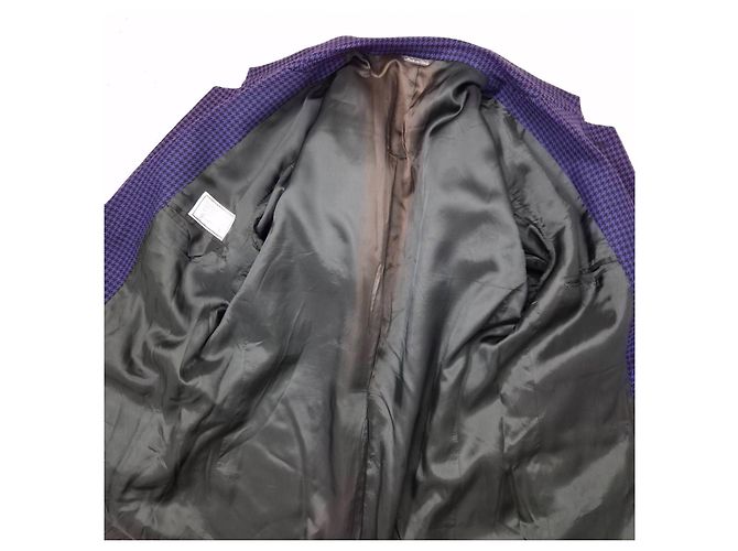 Versus Gianni Versace giacca viola da uomo Nero Viola scuro - vista 5