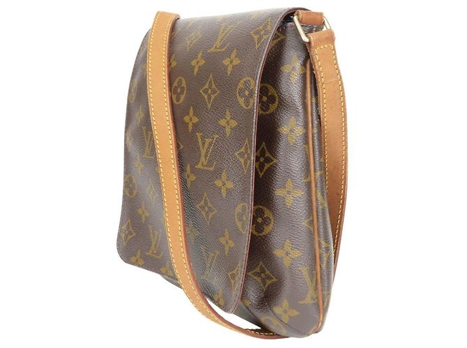 Borsa a Spalla Musette Salsa Louis Vuitton Marrone Monogramma - vista 3