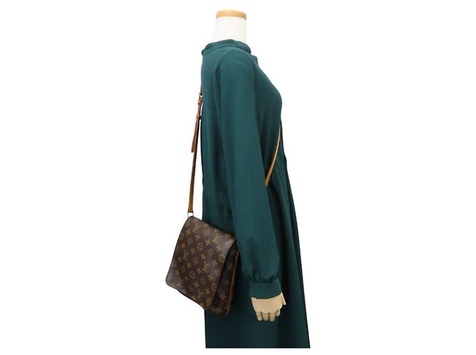 Borsa a Spalla Musette Salsa Louis Vuitton Marrone Monogramma - vista 30