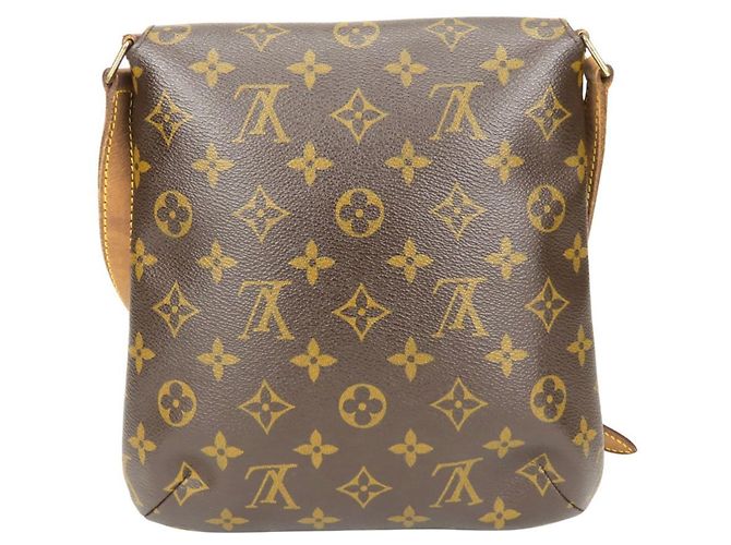 Borsa a Spalla Musette Salsa Louis Vuitton Marrone Monogramma - vista 4