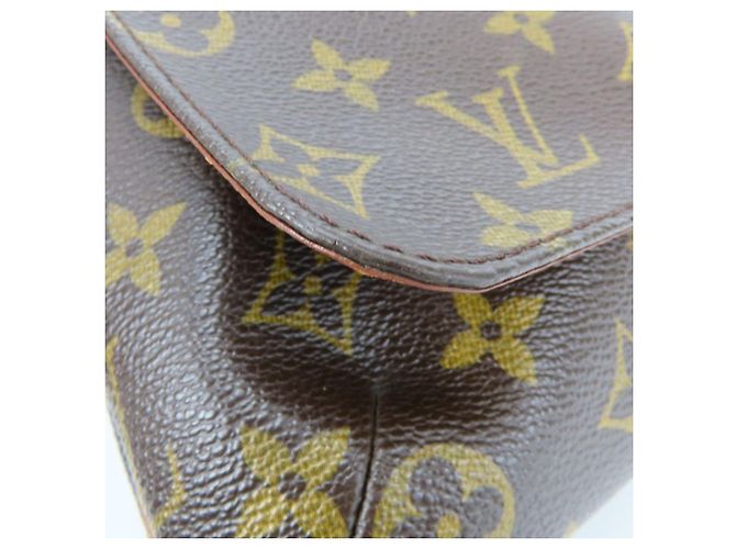 Borsa a Spalla Musette Salsa Louis Vuitton Marrone Monogramma - vista 8