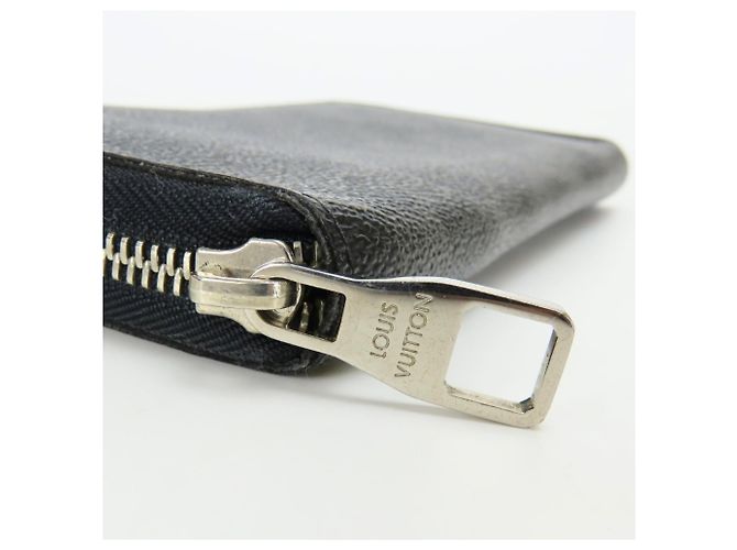 Louis Vuitton Zippy Organizer Long Wallet Brown Black - view 12