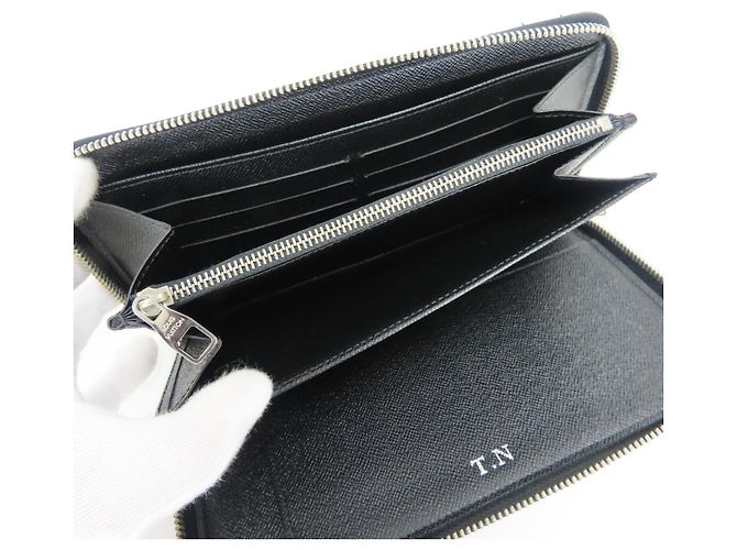 Louis Vuitton Zippy Organizer Long Wallet Brown Black - view 17