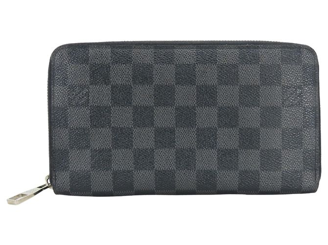 Louis Vuitton Zippy Organizer Long Wallet Brown Black - view 2