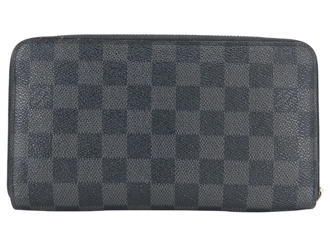 Louis Vuitton Zippy Organizer Long Wallet Brown Black - view 3