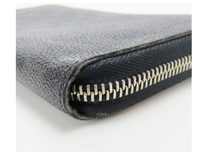 Louis Vuitton Zippy Organizer Long Wallet Brown Black - view 6