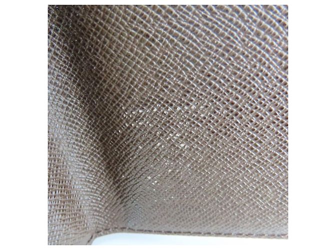 Cartera Joy Tri-fold Louis Vuitton Castaño Damier ebene - vista 16