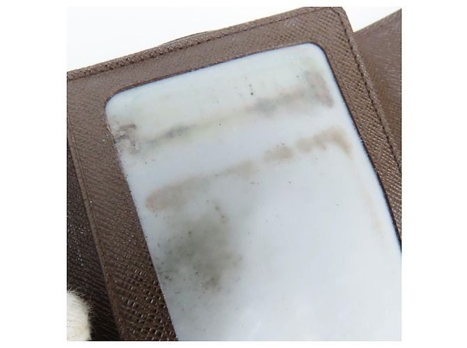 Cartera Joy Tri-fold Louis Vuitton Castaño Damier ebene - vista 19