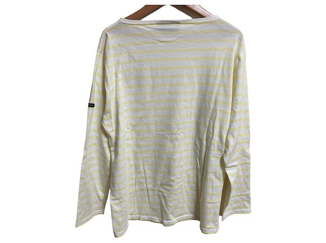 Autre Marque Camiseta de algodón Vasco Saint James Amarillo - vista 2