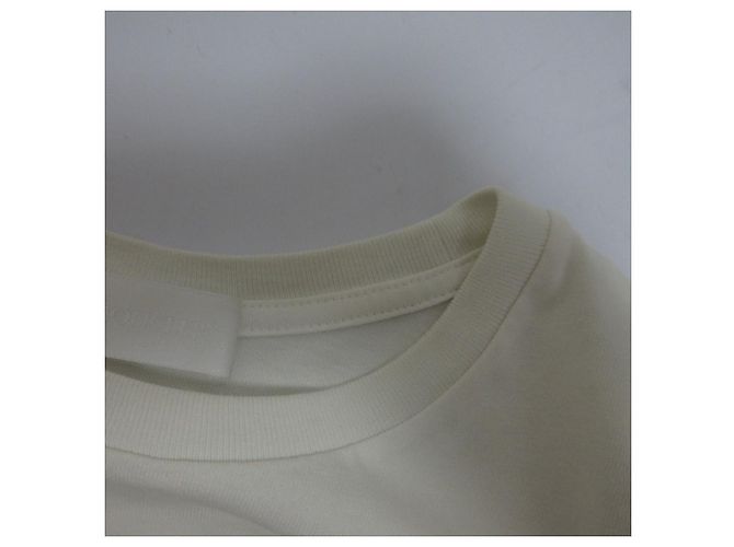 T-shirt à manches courtes brodé du logo Moncler Blanc - vue 11