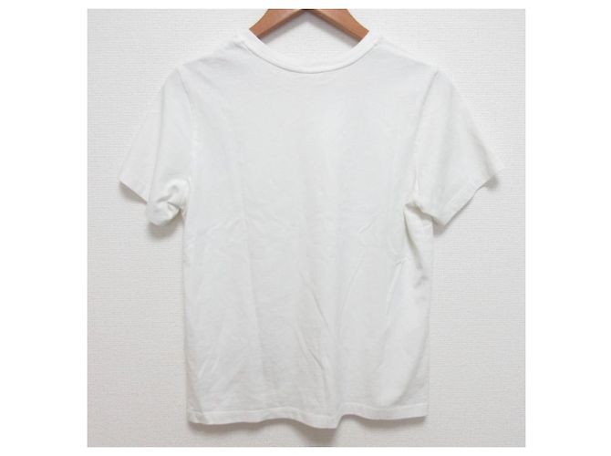 T-shirt à manches courtes brodé du logo Moncler Blanc - vue 2