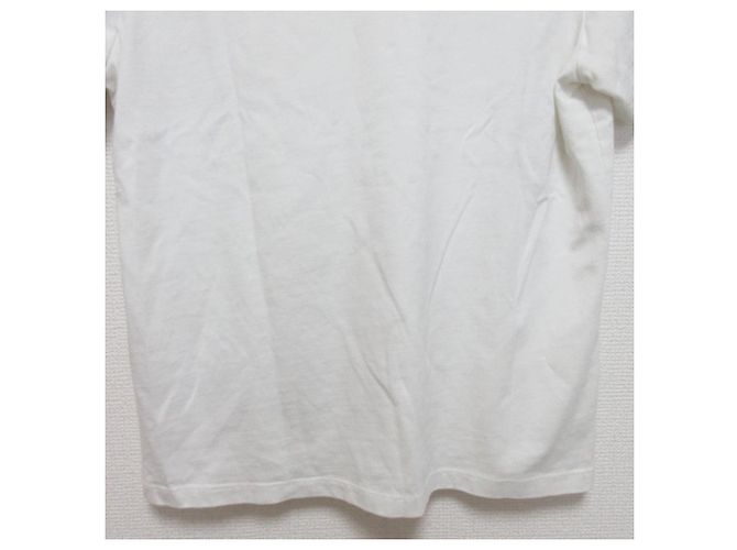 T-shirt à manches courtes brodé du logo Moncler Blanc - vue 4