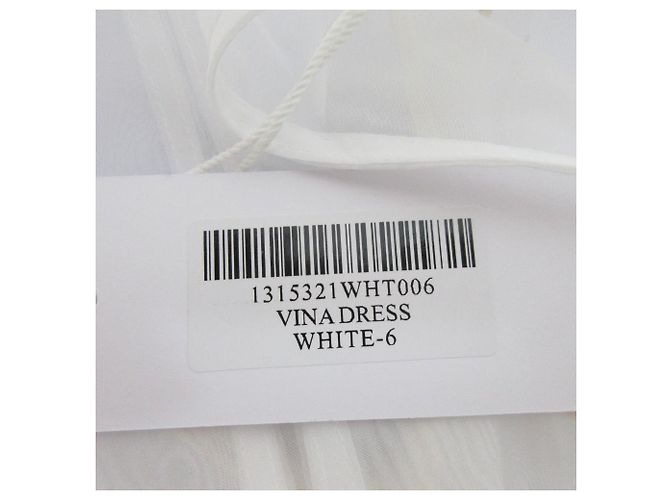 Autre Marque Vestido Vina de Reformation Blanco - vista 11