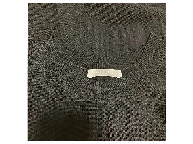 theory luxe KENSINGTON JOMO Top de Punto Negro - vista 7
