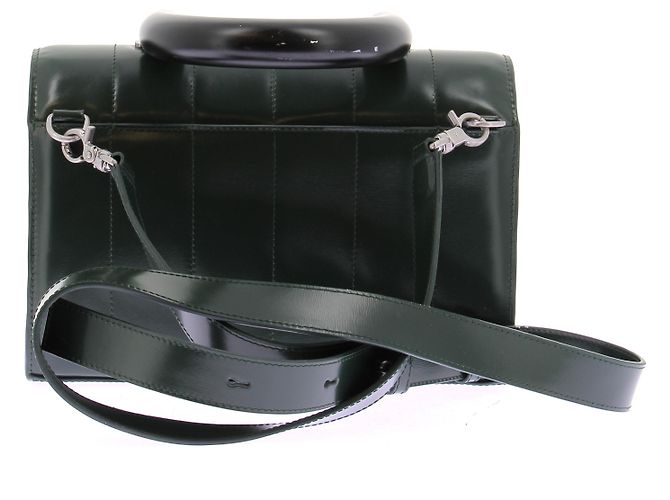 Ami Sac en cuir vert foncé - vue 2