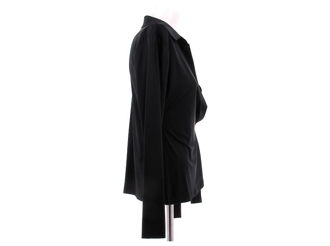 Autre Marque Camicia nera fluida L'AN DEMIE Nero - vista 3